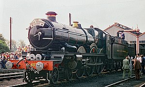 4079 Pendennis Castle at Didcot in May 1977