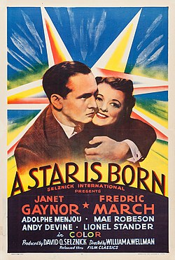 A Star Is Born (1937 film, 1945 poster).jpg