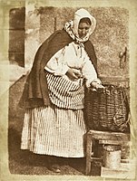 Aben Fishwife (Mrs. Flucker Of Newhaven, Shucking Oysters)