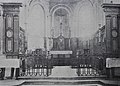 Blick in den Altarraum der barocken Klosterkirche vor dem Abriss 1897
