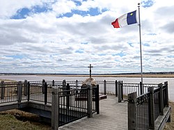 Mémorial aux Acadiens à Moncton