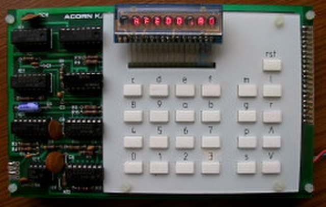 The Acorn System 1, upper board; this one was shipped on 9 April 1979.