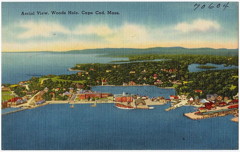 File:Aerial view, Woods Hole, Cape Cod, Mass (70604).jpg
