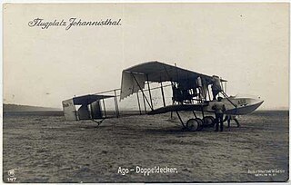 AGO Flugzeugwerke 1915-1916 aircraft manufacturer in Germany