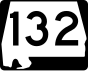 State Route 132 marker 