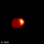 (permission, modified) Algol AB movie imaged with the CHARA interferometer