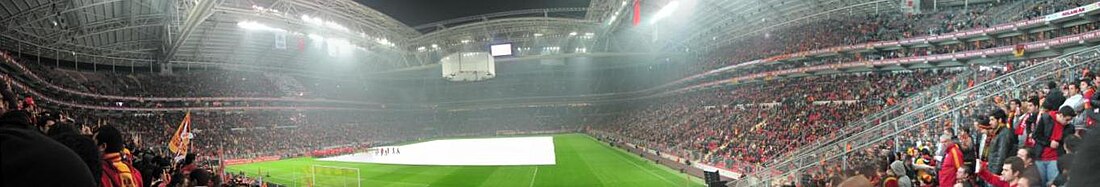 Panoramica dello stadio Türk Telekom.