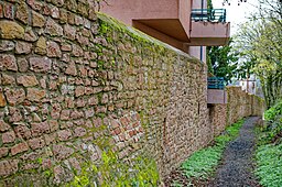 Alter Graben, Stadtmauer Gelnhausen 20230402 0077