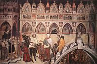 Η Παρθένος λατρευομένη από μέλη της οικογένειας Cavalli, 1370, Βερόνα, Sant'Anastasia
