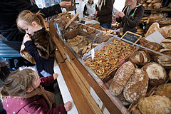 Sunday fair bakery. Amsterdam, The Netherlands