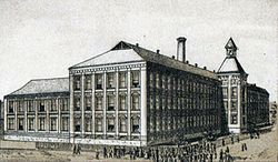 Аннистон өндірістік компаниясы - мақта фабрикасы - Anniston, AL 1887.jpg