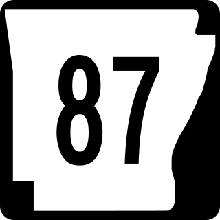 <span class="mw-page-title-main">Arkansas Highway 87</span> American state highway