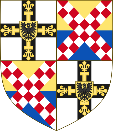 File:Arms of Paul von Rusdorf, Grand Master of the Teutonic Order.svg