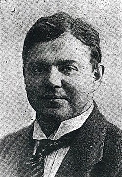 Arvid Kindahl, omkring 1915.
