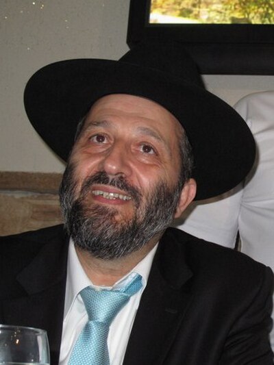 Aryeh Deri, chairman of Shas