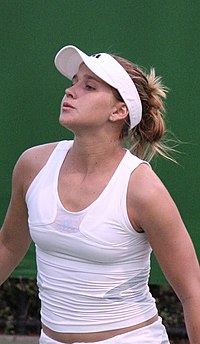 Harkleroadová počas Australian Open 2007