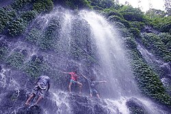 Asik-Asik Falls of the Libungan River in Alamada, Cotabato