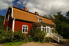 Das Wohnhaus ihrer Kinderzeit in Vimmerby