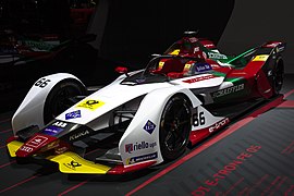 La ABT Schaeffler Audi Sport au salon de Genève 2018.