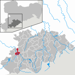 Aué - Carte