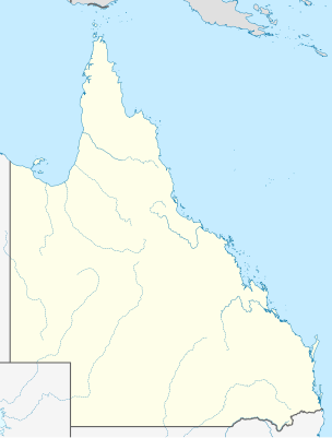 Location map Queensland