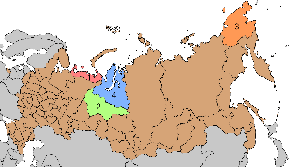 Реферат: Россия – административно-территориальный монстр