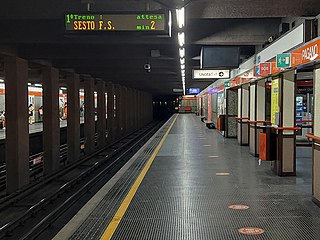 <span class="mw-page-title-main">Pagano (Milan Metro)</span> Milan metro station