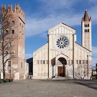 Basilica of San Zeno, Verona Church in Verona, Italy