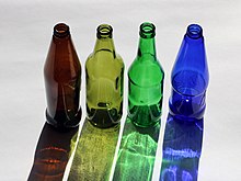 Bottles in different colors Beer bottles 2018 G1.jpg