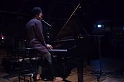 Benjamin Clementine beim Haldern Pop Festival 2014 im Spiegelzelt.