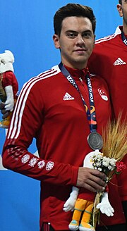 Миниатюра для Файл:Berkay Ömer Öğretir 5. Islamic Solidarity Games 2021 Konya Swimming Men 50 m breaststroke Medal ceremony 20220813.jpg