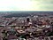 Colour photograph of the city skyline of Berlin in 2003.