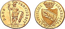16 Franken (Duplone Bern Duplone 1819 cng681747.jpg