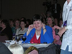 Смолл на съезде Booklovers 2008 в Питтсбурге.