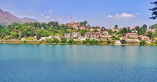 <span class="mw-page-title-main">Bhimtal</span> Town in Uttarakhand, India