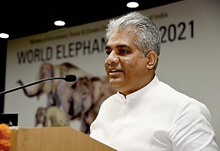 <span class="mw-page-title-main">Bhupender Yadav</span> Indian politician