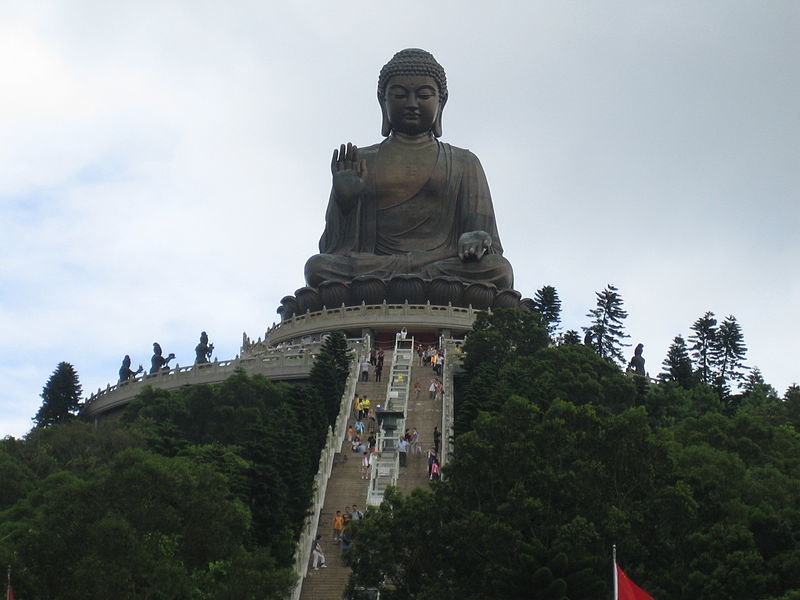 File:Big Buddha Statue at Lantau Island.JPG