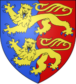 Le blason du département de la Manche