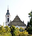 Blick zur Pfarrkirche