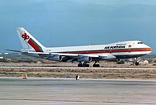 Un Boeing 747-200.