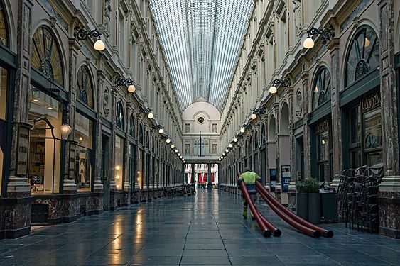 Brussels Royal Galeries Saint-Hubert