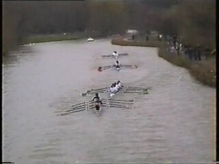 <span class="mw-page-title-main">Bumps race</span> Form of rowing race