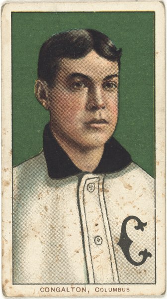 File:Bunk Congalton, Columbus Team, baseball card portrait LCCN2008676932.tif