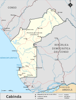 Provincia De Cabinda: Etimología, Historia, Geografía
