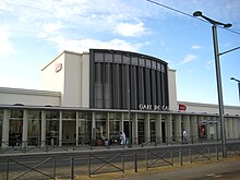 La gare de Caen.