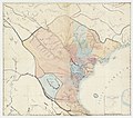 Carte du Tonquin divisée en seize provinces d'après les cartes hydrographiques françaises dressée par Mr Mallart 1883.jpg