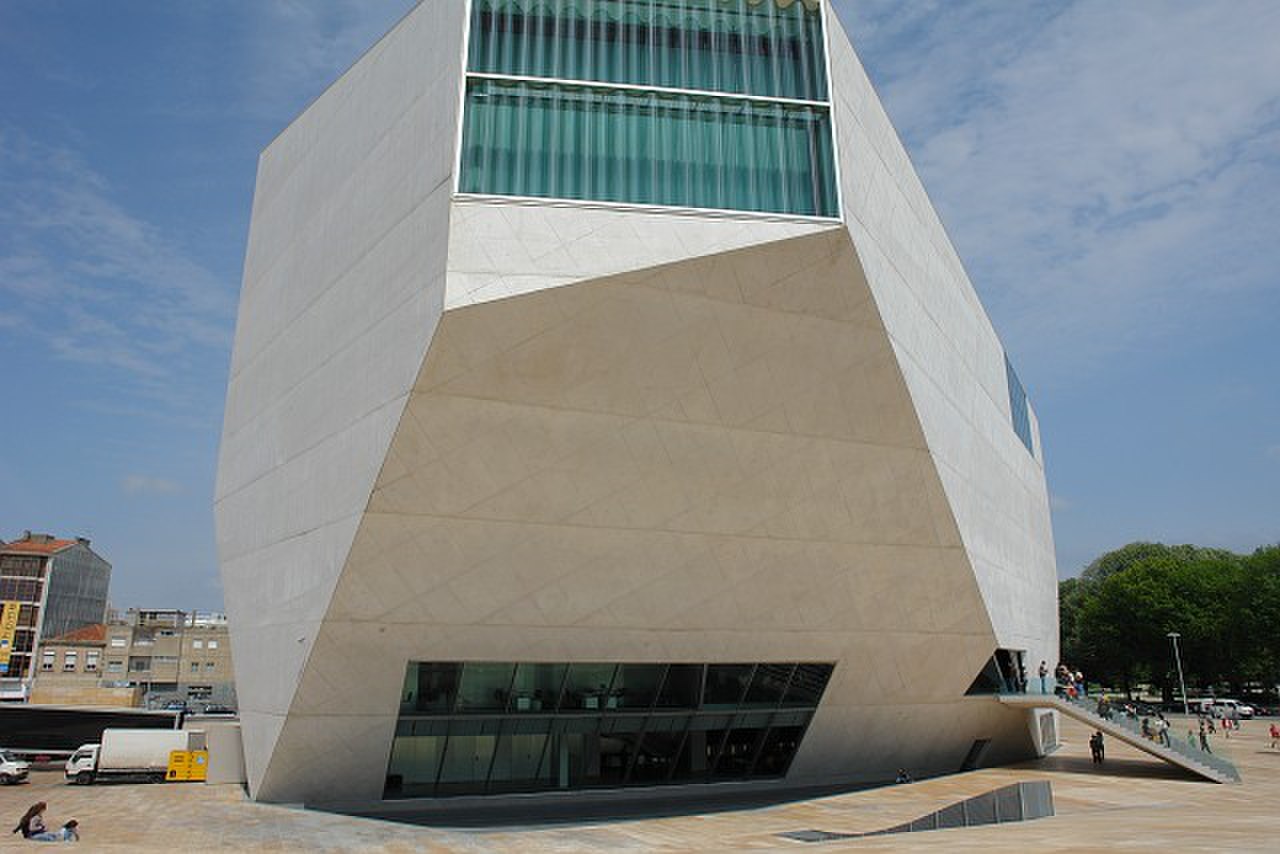 Casa musica. Casa da musica (порту). Здание casa da musica, порту, 2003.