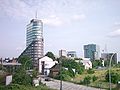 Deutsch: Der Channel-Tower des Channel Hamburg in Hamburg-Harburg.