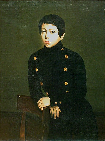 File:Chassériau - Ernest Chassériau (1823-1870), frère de l'artiste, alors élève de l'Ecole navale de Brest, 1835, RF 3787.jpg