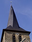 Le clocher de l'église Saint-Jacques.